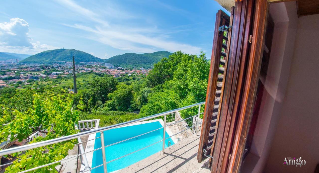 Perfect View Of Mostar - With Swimming Pool Εξωτερικό φωτογραφία